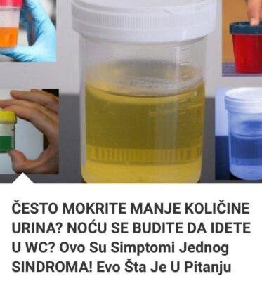 Često mokrite manje količine urina? Noću se budite da idete u wc? Ovo su simptomi jednog sindroma! Evo šta je u pitanju - featured image Često mokrite manje količine urina? Noću se budite da idete u wc? Ovo su simptomi jednog sindroma! Evo šta je u pitanju - featured image