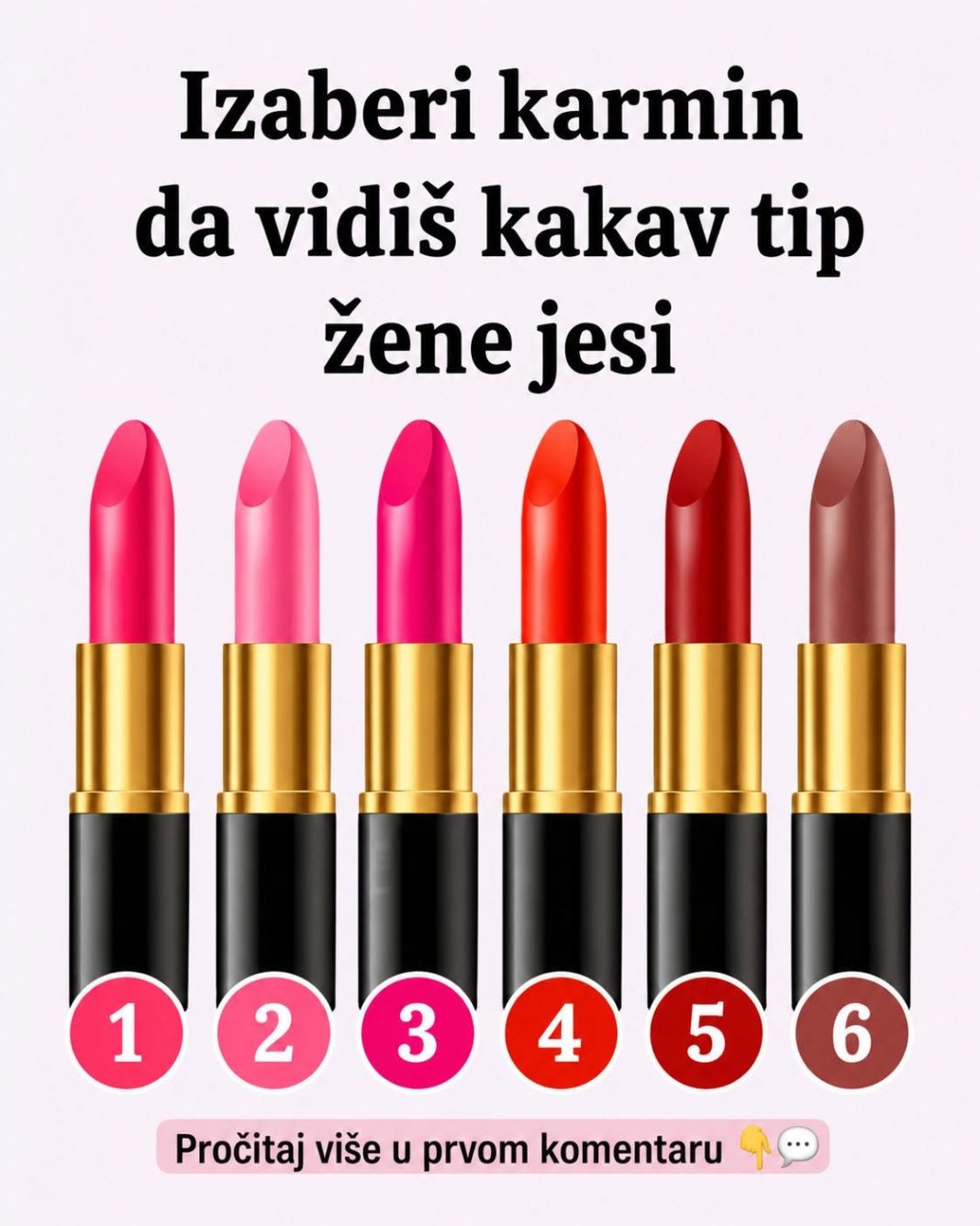 Koja Boja Karmina Najbolje Opisuje Vašu Ličnost? Zabavan Test Inspirisan Psihologijom Boja - featured image Koja Boja Karmina Najbolje Opisuje Vašu Ličnost? Zabavan Test Inspirisan Psihologijom Boja - featured image
