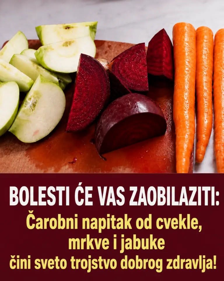 BOLESTI ĆE VAS ZAOBILAZITI: Čarobni napitak od cvekle, mrkve i jabuke čini sveto trojstvo dobrog zdravlja! - featured image