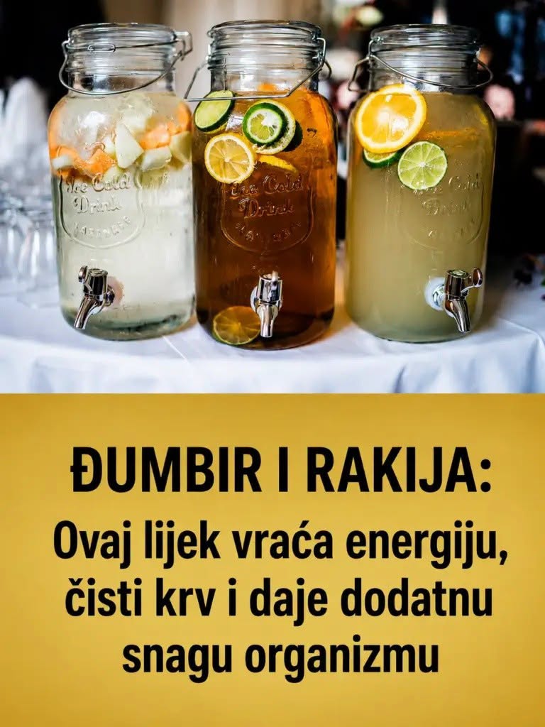 ĐUMBIR I RAKIJA: Ovaj lijek vraća energiju, čisti krv i daje dodatnu snagu organizmu - featured image ĐUMBIR I RAKIJA: Ovaj lijek vraća energiju, čisti krv i daje dodatnu snagu organizmu - featured image