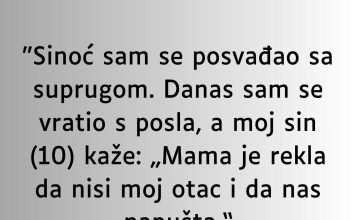 “Sinoć sam se posvađao sa suprugom….” “Sinoć sam se posvađao sa suprugom….” - featured image