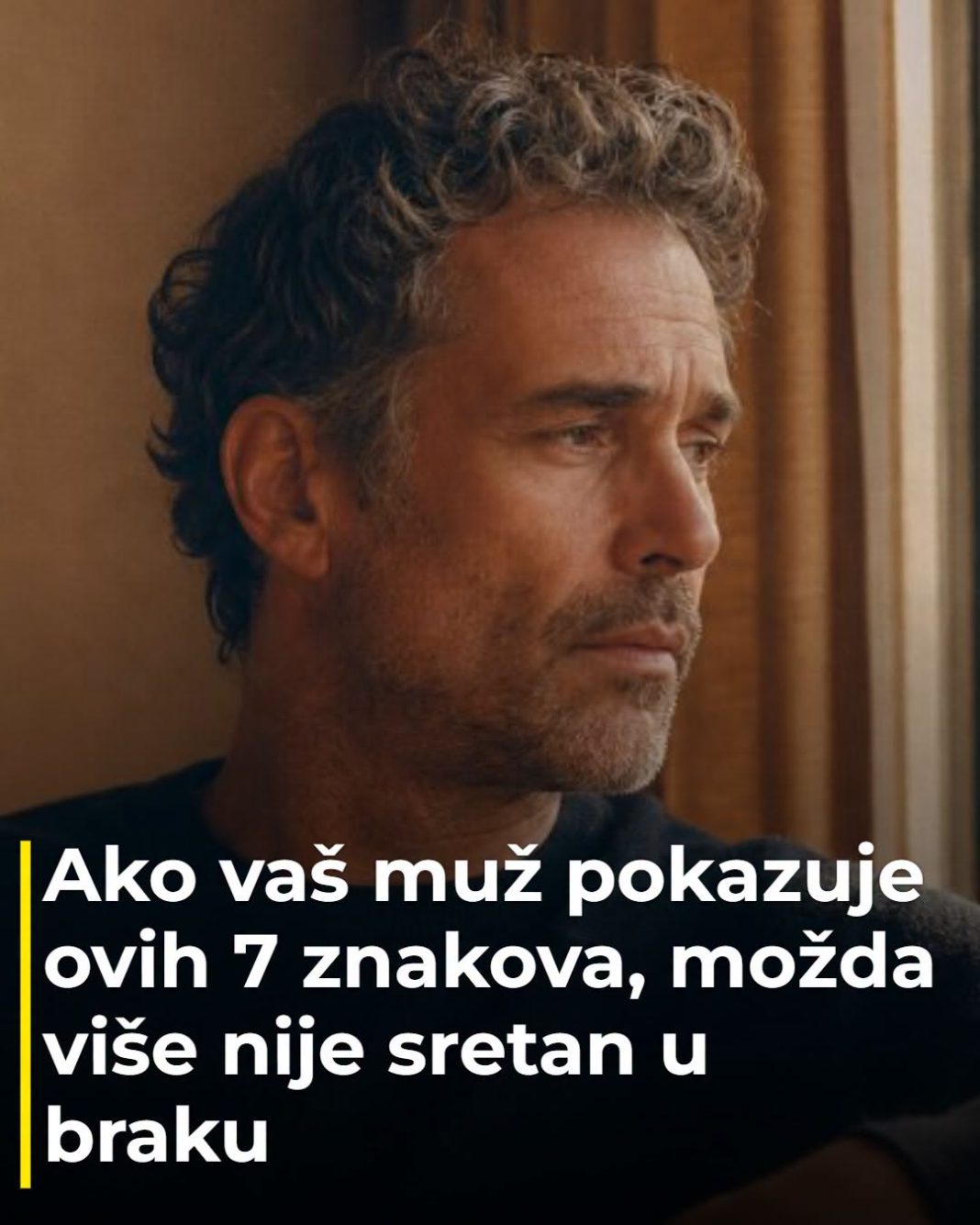 Ako vaš muž pokazuje ovih 7 znakova, možda više nije sretan u braku - featured image Ako vaš muž pokazuje ovih 7 znakova, možda više nije sretan u braku - featured image