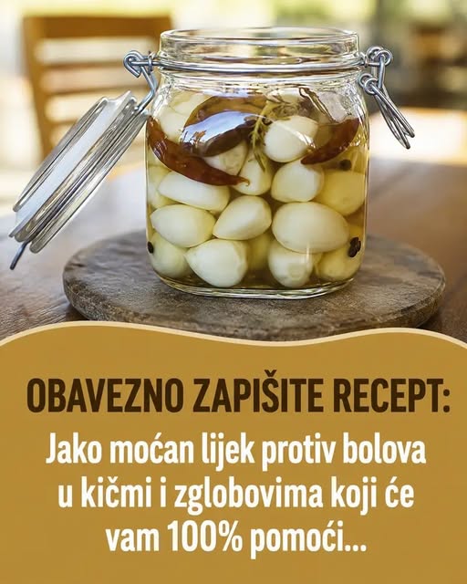 OBAVEZNO ZAPIŠITE RECEPT: Jako moćan lijek protiv bolova u kičmi i zglobovima koji će vam 100% pomoći… - featured image