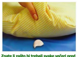 Stavite svake večeri pred spavanje čen bijelog luka ispod jastuka: Evo zašto! Stavite svake večeri pred spavanje čen bijelog luka ispod jastuka: Evo zašto! - featured image