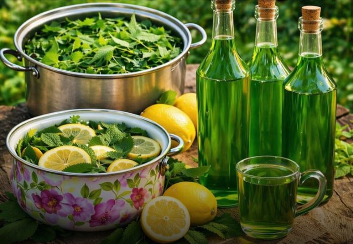 RECEPT ZA LJEKOVITI SIRUP OD KOPRIVE - featured image