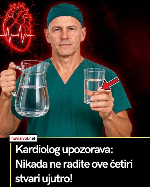 Kardiolog upozorava: Nikada ne radite ove četiri stvari ujutro! - featured image