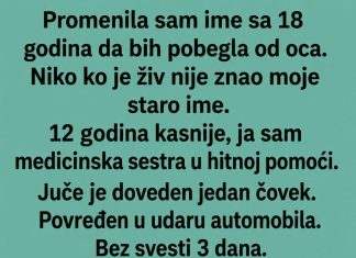 Sa 18 godina promenila je ime da pobegne od prošlosti: 12 godina kasnije nepoznati pacijent izgovorio je ime za koje je verovala da više niko ne zna Sa 18 godina promenila je ime da pobegne od prošlosti: 12 godina kasnije nepoznati pacijent izgovorio je ime za koje je verovala da više niko ne zna - featured image