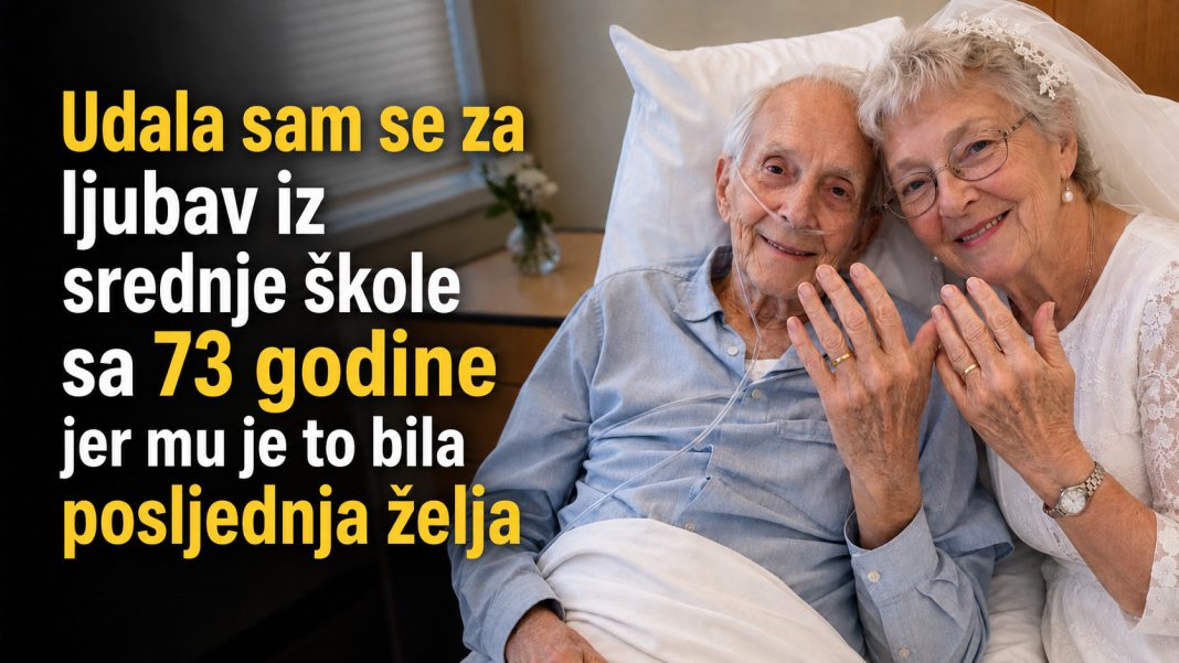 Udala sam se za ljubav iz srednje škole sa 73 godine jer mu je to bila posljednja želja - featured image