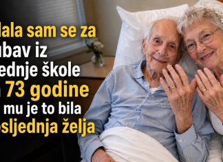 Udala sam se za ljubav iz srednje škole sa 73 godine jer mu je to bila posljednja želja Udala sam se za ljubav iz srednje škole sa 73 godine jer mu je to bila posljednja želja - featured image