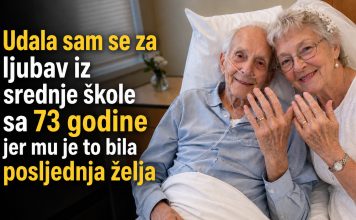 Udala sam se za ljubav iz srednje škole sa 73 godine jer mu je to bila posljednja želja Udala sam se za ljubav iz srednje škole sa 73 godine jer mu je to bila posljednja želja - featured image