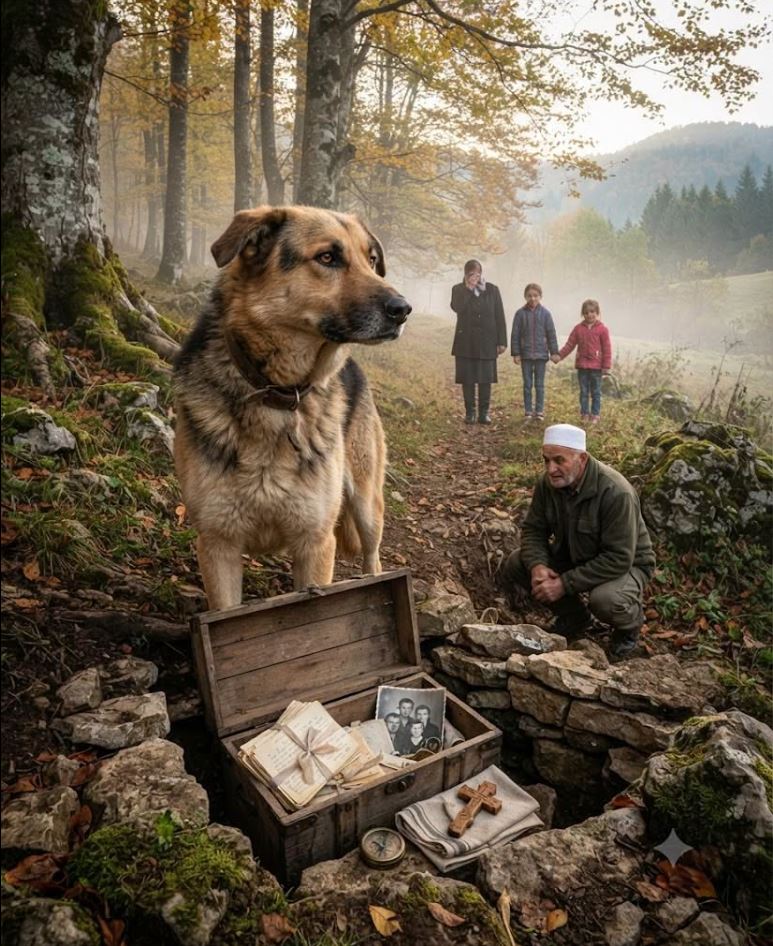 Starac je svakog jutra hranio psa koji nije pripadao nikome u selu. Nakon njegove smrti pas je odveo ljude do mjesta koje je čuvalo veliku tajnu. - featured image