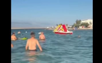 “Marš ti iz mora!” Snimak sa Hrvatske plaže izazvao lavinu komentara: Turisti iznervirani onim što su vidjeli u vodi pa ovo nije normalnoo (VIDEO) “Marš ti iz mora!” Snimak sa Hrvatske plaže izazvao lavinu komentara: Turisti iznervirani onim što su vidjeli u vodi pa ovo nije normalnoo (VIDEO) - featured image