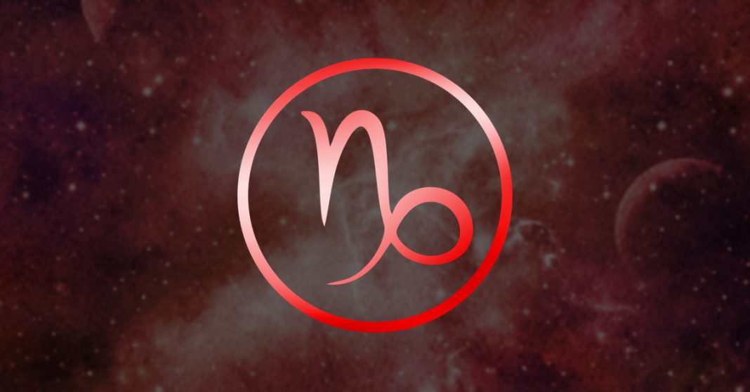Capricorn zodiac sign and three tarot cards revealing love, money, and destiny