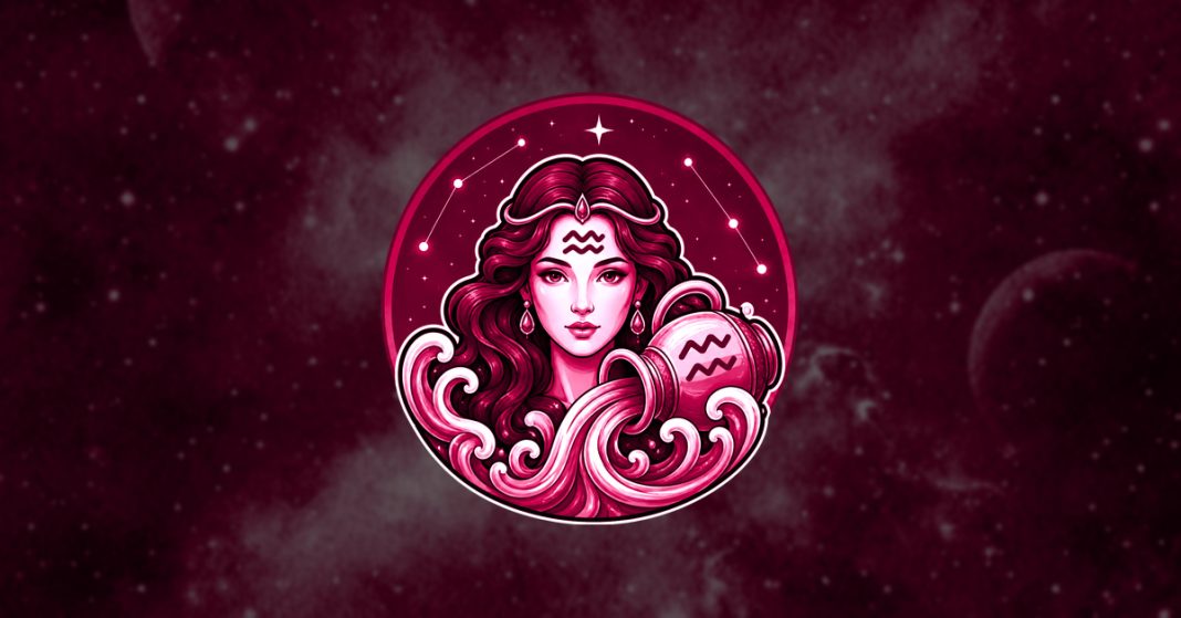 Aquarius zodiac sign and three zodiac signs dreaming about being with them