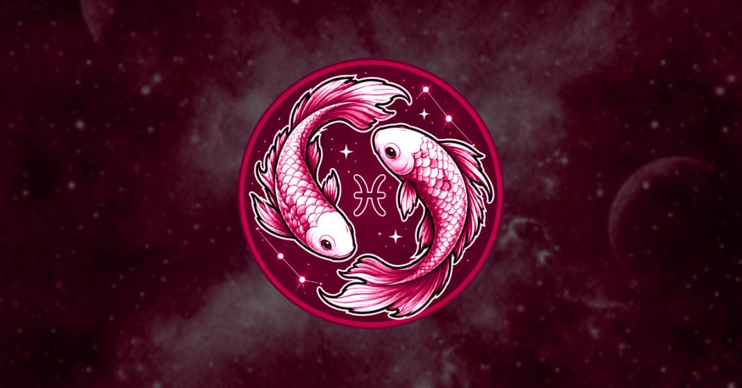 Pisces zodiac sign and three zodiac signs dreaming about being with them