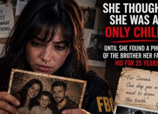 She Thought She Was an Only Child… Until She Found a Photo of the Brother Her Family Hid for 25 Years