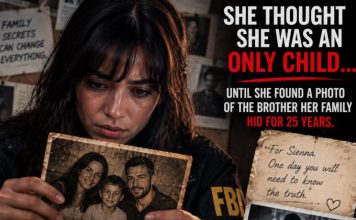She Thought She Was an Only Child… Until She Found a Photo of the Brother Her Family Hid for 25 Years